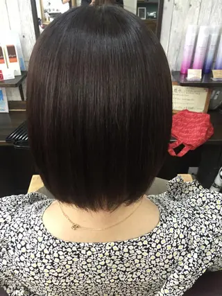 パーマ 中山 ルミ子のヘアスタイル