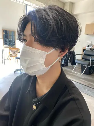 ミディアム メンズ Dxxxx III所属・似合う髪型が 分からない方へのヘアスタイル