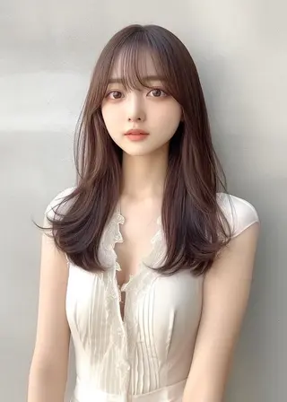 セミロング nex the salon coall所属・🫧似合わせショート イシダ🫧のヘアスタイル