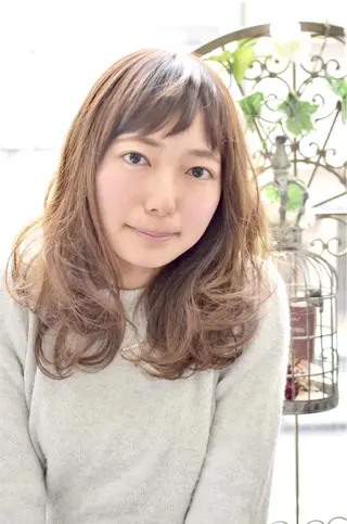 ミディアム Campus キャンパスのヘアスタイル