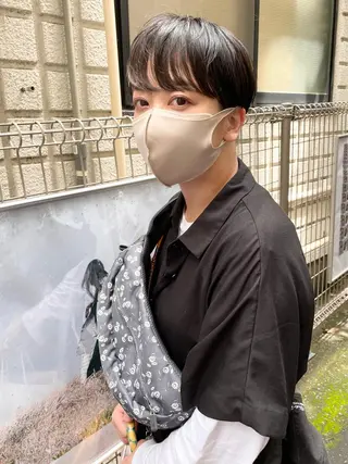 ショート カラー 高橋 愛美のヘアスタイル