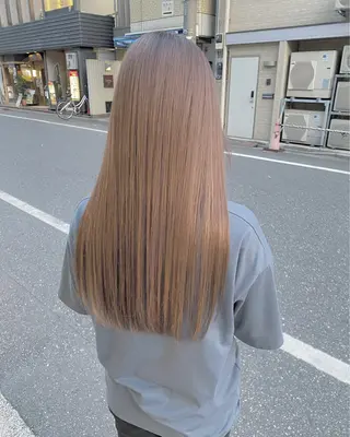 ロング 🦄ハイトーンカラー 🦄まるおしょうのヘアスタイル