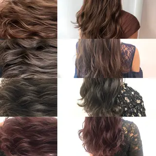 カラー 💖ブリーチなし透明 感💖ASAHIのヘアスタイル