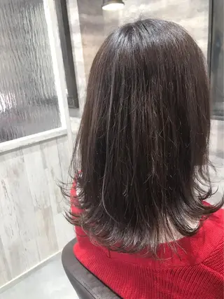 ミディアム カラー 🫟Blanco🫟 Color&Careのヘアスタイル