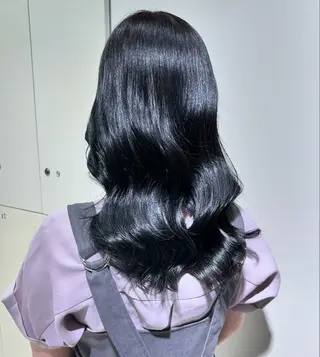 ロング カラー 髪質改善/透明感カラ ー/レイヤー/あやはのヘアスタイル