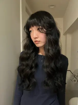 ロング カラー くすみカラー/海外 レイヤー/ ローレンのヘアスタイル