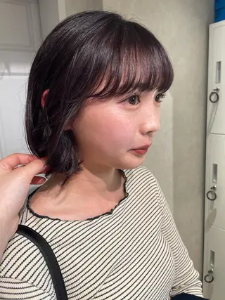 ショート カラー ナチュラル透明感🌱 小山美樹子のヘアスタイル