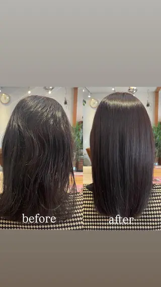 ミディアム 🪻二宮俊カットモデ ル縮毛矯正募集🪻のヘアスタイル