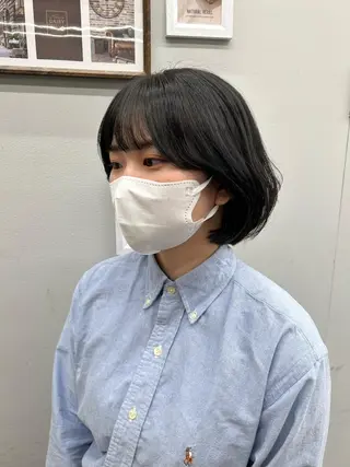 ショート 韓国風🤍 イワサキ　リコ🍒のヘアスタイル