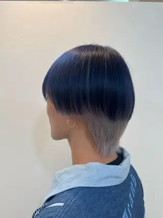 ショート カラー メンズ ♡ RIRIAのマツエク・マツパデザイン