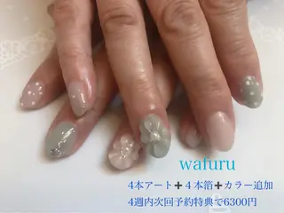 ネイル 和風流 wafuruのネイルデザイン