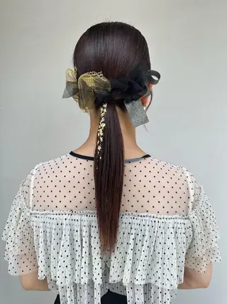 ロング ヘアアレンジ 🎀ヘアセット/艶髪 /はやしほのか🎀のヘアスタイル