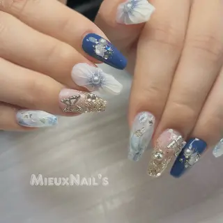 ネイル Miyu❤️‍🔥 Mieuxnailsのネイルデザイン