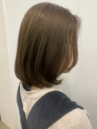 ショート カラー YUTO歴9年 ベージュの透明感得意のヘアスタイル