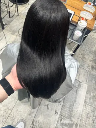 ロング カラー 新宿／透明感カラー/ 髪質改善/早野大空のヘアスタイル