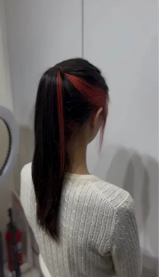 ロング カラー Miyu's Shibuya Flag所属・ねね🦖 /ブリーチカラーのヘアスタイル