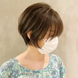 ショート カラー 朝倉 啓太のヘアスタイル