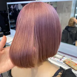 セミロング カラー ヘアアレンジ メンズ キッズ お悩み解決美容師 💐AMIのヘアスタイル
