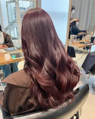 ロング カラー ヘアアレンジ stylist ◎RUKI.のヘアスタイル