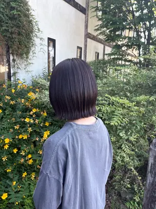 ショート ルプラボウ/中村潤菜 /ボブヘアのヘアスタイル