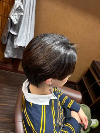 ショート メンズ レディースショート/ メンズ✂AMANOのヘアスタイル