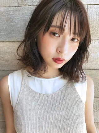 ショート カラー ヘアアレンジ GiseL天神カラー 髪質改善/ブリーチのヘアスタイル