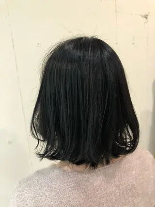 ミディアム カラー パーマ ヘアアレンジ 【ツヤ髪美容師】 ツダケイスケのヘアスタイル