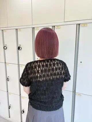 カラー 🫧松尾彩舞樹🫧 アレンジ/艶カラー✨のヘアスタイル