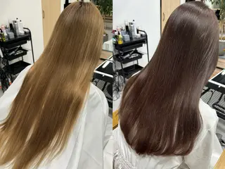 ロング ayu omochaのヘアスタイル