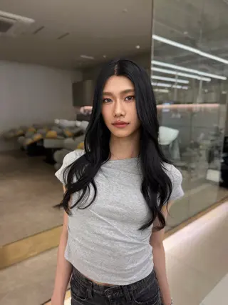 ロング 透明感カラー/銀座 🖤かりん🖤COAのヘアスタイル