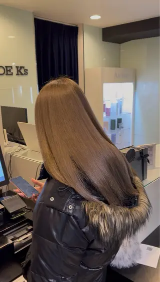 ロング 中川 蓮のヘアスタイル