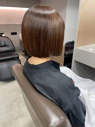 ミディアム カラー 表参道🌿赤み消し カラー/チナツのヘアスタイル