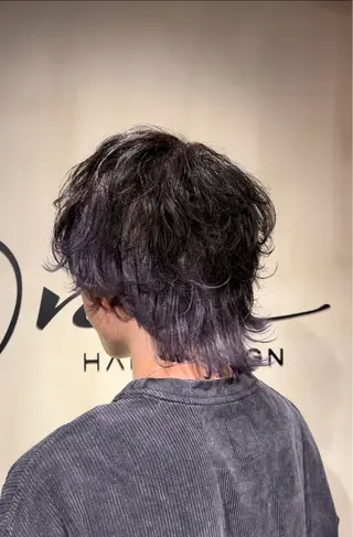 ショート カラー メンズ 艶感/レイヤーカット 🌐Taketoのヘアスタイル