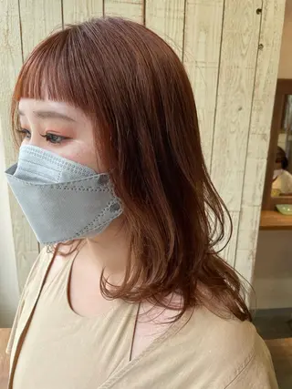 セミロング 福田 ジュンキのヘアスタイル