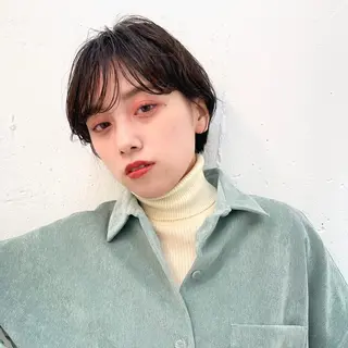 ショート パーマ Memories 銀座のヘアスタイル