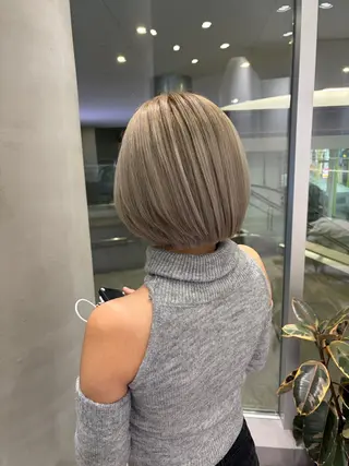 ショート カット／ブリーチ🐏 モデル募集中 ナナホのヘアスタイル