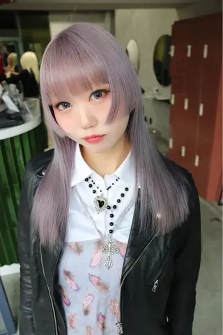 ロング カラー 🧡色落ちまで2度綺 麗なカラー🧡ヨシキのヘアスタイル