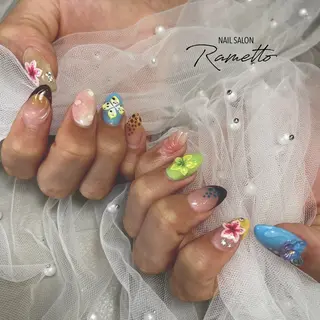 ネイル NAILSALON Ramettoのネイルデザイン