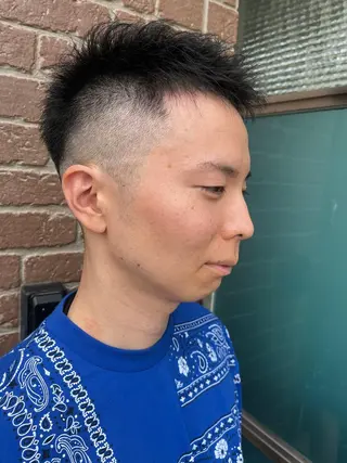 ショート カラー パーマ ヘアアレンジ メンズ キッズ ネイル マツエク・マツパ アイブロウ 久木原 ゆりのヘアスタイル