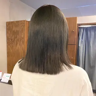 ミディアム カラー パーマ ヘアアレンジ メンズ キッズ ネイル マツエク・マツパ 前川 朋香のヘアスタイル