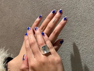 ネイル パラジェル / マグネット/AYAのネイルデザイン