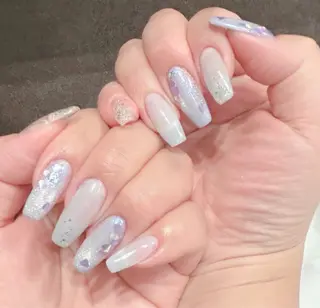 ネイル Shanti🩵 NARITAのネイルデザイン