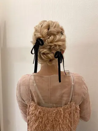 ヘアアレンジ 秋元 利央のヘアスタイル