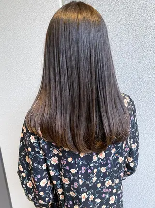 セミロング カラー 髪質改善/艶髪 やまなかのヘアスタイル