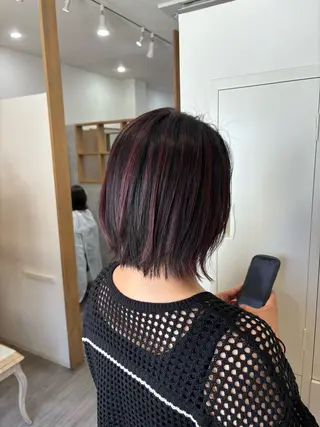 ミディアム ROCCA hair HARU🩵のヘアスタイル