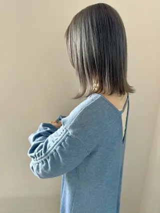 ミディアム 中島 さなえのヘアスタイル