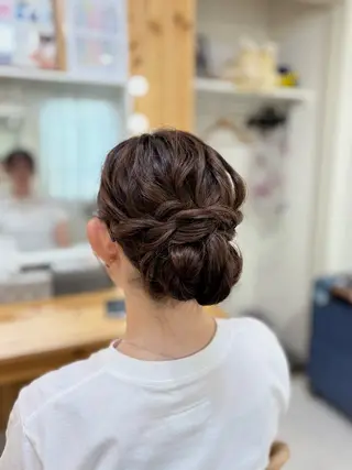 ヘアアレンジ 植木 萌恵のヘアスタイル