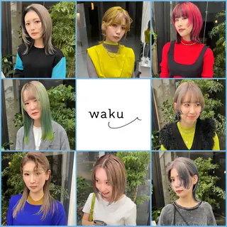 ミディアム カラー waku岡崎店所属・圧倒的なクォリティ✨ waku 岡崎店のヘアスタイル