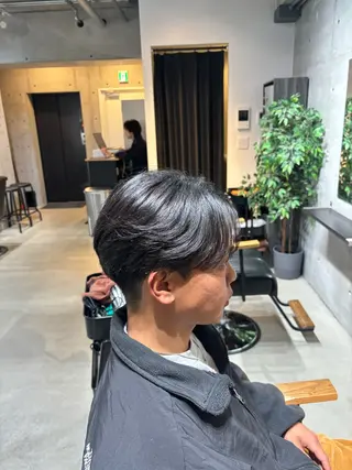 メンズ 韓国ヘア 高森蓮のヘアスタイル