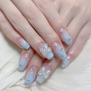 ネイル 🎀パラジェル 美爪🦄Yuzukiのネイルデザイン